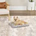 Midwest® QuietTime Deluxe Wave Bolster Bed For Pets, Machine Washable & Dryable, Gray image thumbnail 3