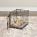 Midwest® QuietTime Deluxe Wave Bolster Bed For Pets, Machine Washable & Dryable, Gray image thumbnail 4