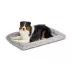 Midwest® QuietTime Deluxe Wave Bolster Bed For Pets, Machine Washable & Dryable, Gray image thumbnail 1