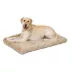 Midwest® QuietTime Deluxe Wave Bolster Bed For Pets, Machine Washable & Dryable, Tan image thumbnail 1