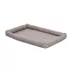 Midwest® QuietTime Ashton Bolster Bed For Pets, Machine Washable & Dryable, Gray image thumbnail 1