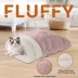 GOOPAWS 4-in-1 Cat Burrow Cave Bed, Self-Warming Pet Bed for Cats & Small Dogs image thumbnail 4