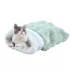 GOOPAWS 4-in-1 Cat Burrow Cave Bed, Self-Warming Pet Bed for Cats & Small Dogs image thumbnail 1