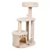 GOOPAWS Faux Fur Cat Tree Tower with Top Perch, 34 Inch image thumbnail 2