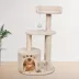 GOOPAWS Faux Fur Cat Tree Tower with Top Perch, 34 Inch image thumbnail 7