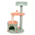GOOPAWS Faux Fur Cat Tree Tower with Top Perch, 34 Inch image thumbnail 1