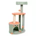 GOOPAWS Faux Fur Cat Tree Tower with Top Perch, 34 Inch image thumbnail 2