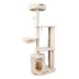 GOOPAWS Faux Fur Cat Tree Tower with Top Perch, 59 Inch image thumbnail 2