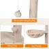 GOOPAWS Faux Fur Cat Tree Tower with Top Perch, 59 Inch image thumbnail 5