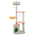 GOOPAWS Faux Fur Cat Tree Tower with Top Perch, 59 Inch image thumbnail 1