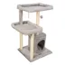 GOOPAWS Faux Fur Cat Tree Tower with Top Perch, 41 Inch image thumbnail 2