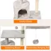 GOOPAWS Faux Fur Cat Tree Tower with Top Perch, 38 Inch image thumbnail 4