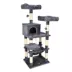 GOOPAWS Multi-Level Cat Tree Tower, Faux Fur Cat Furniture, 57 Inch image thumbnail 2
