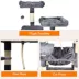 GOOPAWS Multi-Level Cat Tree Tower, Faux Fur Cat Furniture, 57 Inch image thumbnail 5