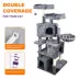 GOOPAWS Multi-Level Cat Tree Tower, Faux Fur Cat Furniture, 65 Inch image thumbnail 3