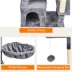 GOOPAWS Multi-Level Cat Tree Tower, Faux Fur Cat Furniture, 65 Inch image thumbnail 4