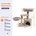 GOOPAWS Cat Tree Tower with Condo, Faux Fur Cat Furniture, 27 Inch image thumbnail 6