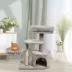 GOOPAWS Cat Tree Tower with Condo, Faux Fur Cat Furniture, 27 Inch image thumbnail 7
