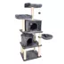 GOOPAWS Multi-Level Cat Tree Tower, Faux Fur Cat Furniture, 60 Inch image thumbnail 2