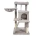 GOOPAWS Cat Tree Tower with Basket, Faux Fur Cat Furniture, 38 Inch image thumbnail 2