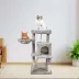 GOOPAWS Cat Tree Tower with Basket, Faux Fur Cat Furniture, 38 Inch image thumbnail 7