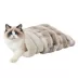 GOOPAWS 4-in-1 Cat Burrow Cave Bed, Self-Warming Pet Bed for Cats & Small Dogs image thumbnail 1
