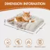 GOOPAWS 4-in-1 Cat Burrow Cave Bed, Self-Warming Pet Bed for Cats & Small Dogs image thumbnail 5