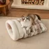 GOOPAWS 4-in-1 Cat Burrow Cave Bed, Self-Warming Pet Bed for Cats & Small Dogs image thumbnail 7