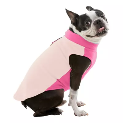 Gooby Half Stretch Fleece Dog Vest, Multiple Colors, X Small - X Large - Image 1