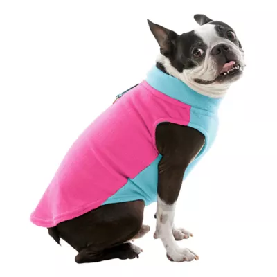 Gooby Half Stretch Fleece Dog Vest, Multiple Colors, X Small - X Large - Image 1