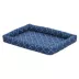 Midwest® QuietTime Ashton Bolster Bed For Pets, Machine Washable & Dryable, Blue image thumbnail 2