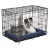 Midwest® QuietTime Ashton Bolster Bed For Pets, Machine Washable & Dryable, Blue image thumbnail 3