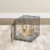 Midwest® QuietTime Reversible & Machine Washable Spotted Pet Bed W/ Ultra-Soft Synthetic Fur, Grey image thumbnail 6