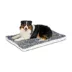 Midwest® QuietTime Reversible & Machine Washable Spotted Pet Bed W/ Ultra-Soft Synthetic Fur, Grey image thumbnail 1