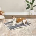 Midwest® QuietTime Reversible & Machine Washable Spotted Pet Bed W/ Ultra-Soft Synthetic Fur, Grey image thumbnail 4