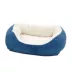 Midwest® QuietTime Cuddle Bed For Pets, Durable & Machine Washable Dual-Cushioned Bed, Blue image thumbnail 1