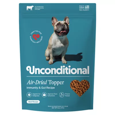 Unconditional Immunity and Gut Support Adult Dry Dog Food Topper - Beef - Image 1