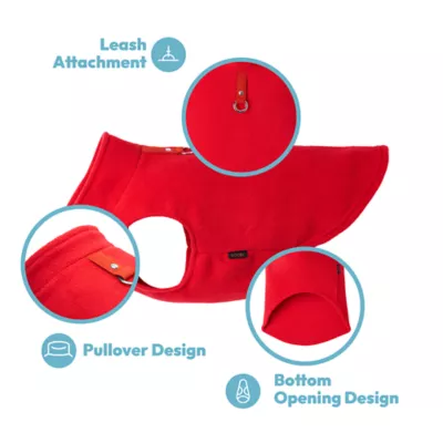 Gooby Fleece Vest with Built in Leash Attachment - Image 6