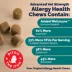 Ventique Dermabliss Dog Advanced Vet Strength Allergy Health Soft Chews, Salmon Flavor, 30 Count image thumbnail 4