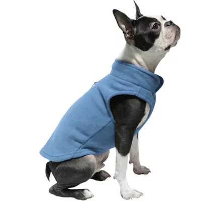 Gooby Fleece Vest with Built in Leash Attachment - Image 1