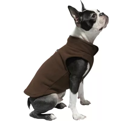 Gooby Fleece Vest with Built in Leash Attachment - Image 1