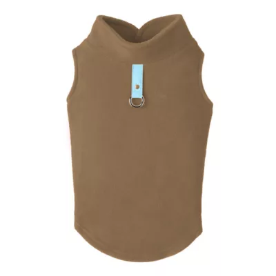 Gooby Fleece Vest with Built in Leash Attachment - Image 2
