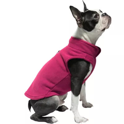 Gooby Fleece Vest with Built in Leash Attachment - Image 1