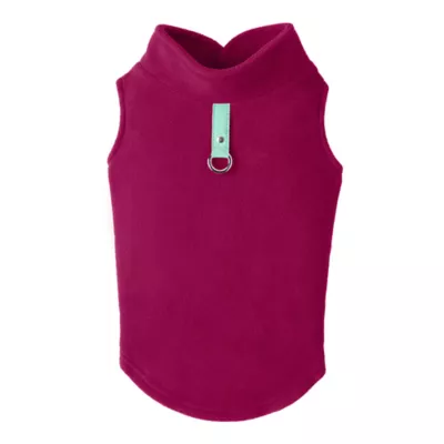 Gooby Fleece Vest with Built in Leash Attachment - Image 2