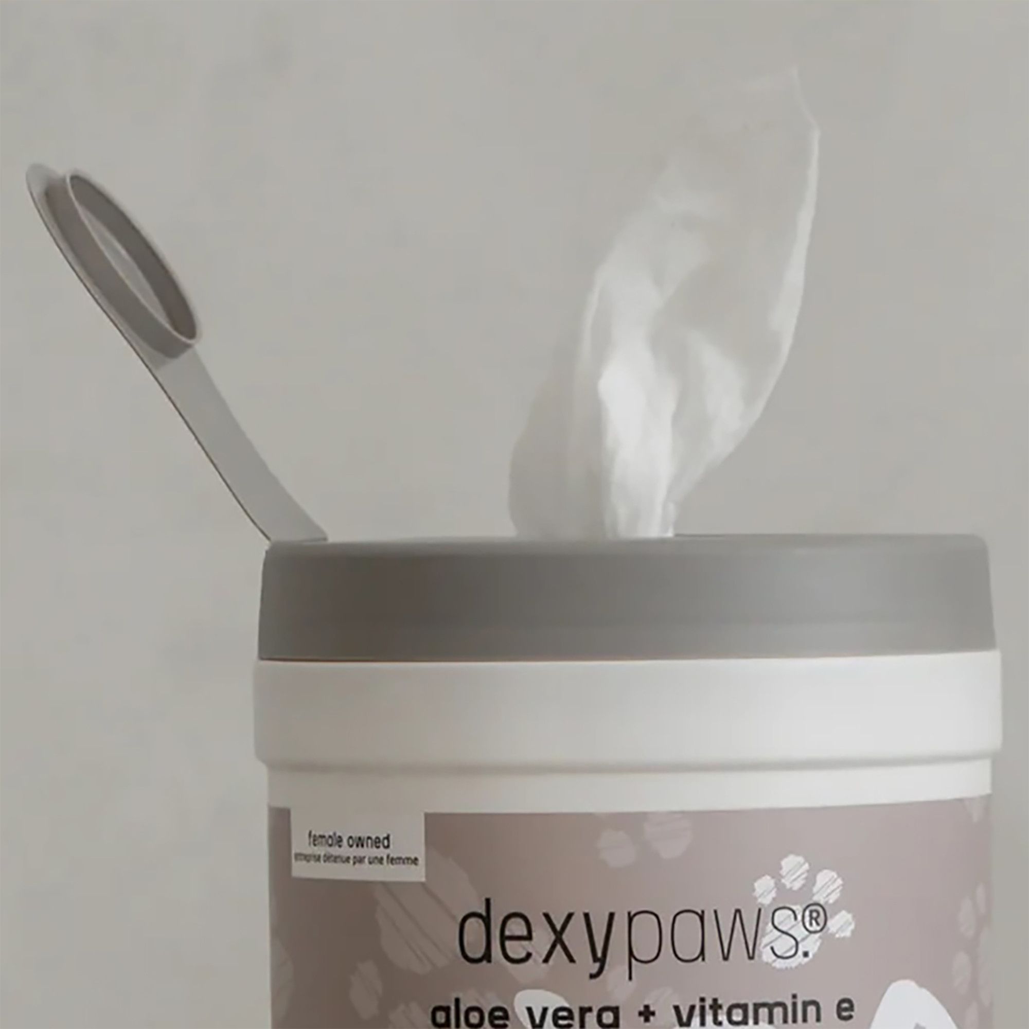 Dexypaws Aloe Vera Pet Cleansing Wipes, Grooming Wipes for Dogs & Cats, 200 Count - thumbnail 4