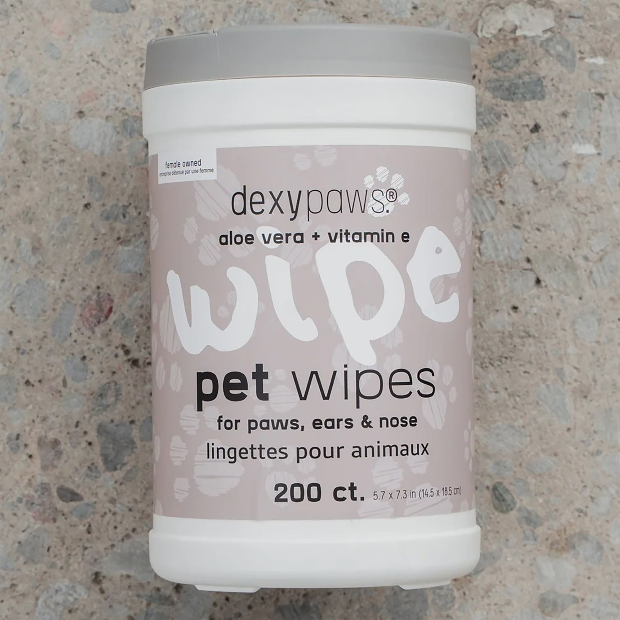 Dexypaws Aloe Vera Pet Cleansing Wipes, Grooming Wipes for Dogs & Cats, 200 Count - thumbnail 5