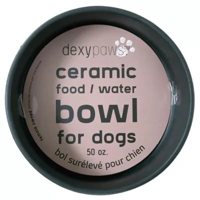 Dexypaws Ceramic Dog Bowl, Pet Feeding Bowl for Dogs, 50 oz Capacity - Image 7