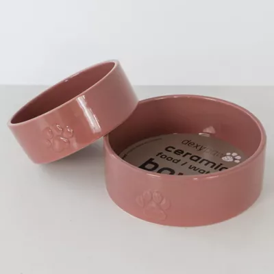 Dexypaws Ceramic Dog Bowl, Pet Feeding Bowl for Dogs, 26 oz Capacity - Image 4