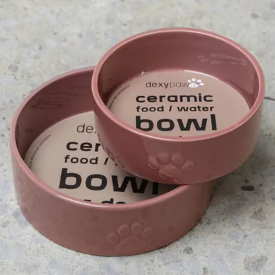 Dexypaws Ceramic Dog Bowl, Pet Feeding Bowl for Dogs, 26 oz Capacity - Image 9