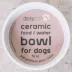 Dexypaws Ceramic Dog Bowl, Pet Feeding Bowl for Dogs, 50 oz Capacity image thumbnail 3